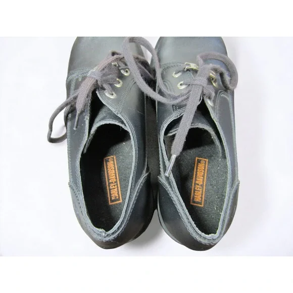 Harley Davidson Chunky Sole Lace Shoes Women's Size 6.5 - Picture 10 of 11